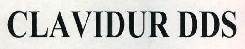 Clavidur Dds Device mark 2396702 Trademark