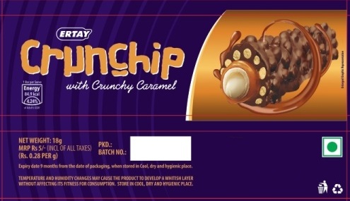 Ertay Crunchip Device mark 6106597 Trademark