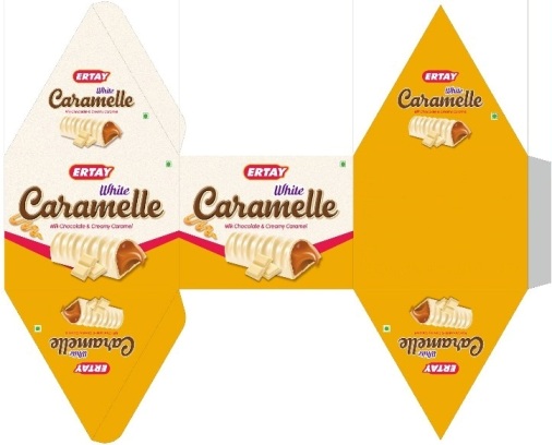 Ertay White Caramelle Device mark 6106599 Trademark