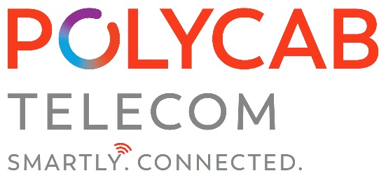 Polycab Logotelecom Smartlyconnected. Device mark 6106915 Trademark