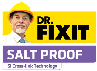 Dr. Fixit Salt Proof Label Device mark 6109617 Trademark