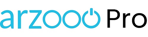 Arzooo Pro Written In A Stylized Text Device mark 6112715 Trademark