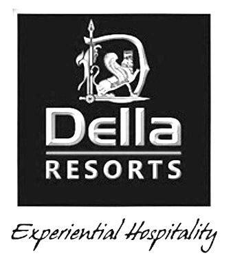 Della Resorts With Logo & Tagline Experiential Hospitality Device mark 6114659 Trademark