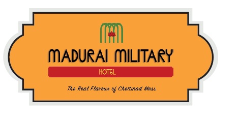 Madurai Military Hotel Device Logo And The Real Flavour Of Chettinad Mess In Colour Device mark 6115307 Trademark