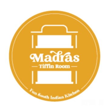 Madras Tiffin Room With Device Logo All In Yellow Colour In A Sphere Label Device mark 6115304 Trademark