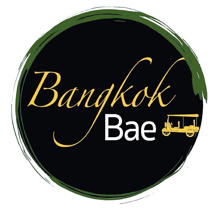 Bangkok Bae With Device Of Rikshaw All In A Sphere With Black Background And Letters In Colour Device mark 6115258 Trademark
