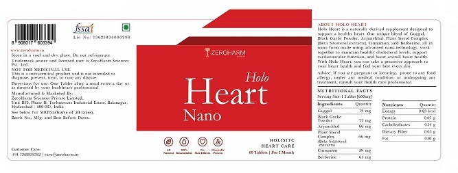 Holo Heart (label) Device mark 6117876 Trademark