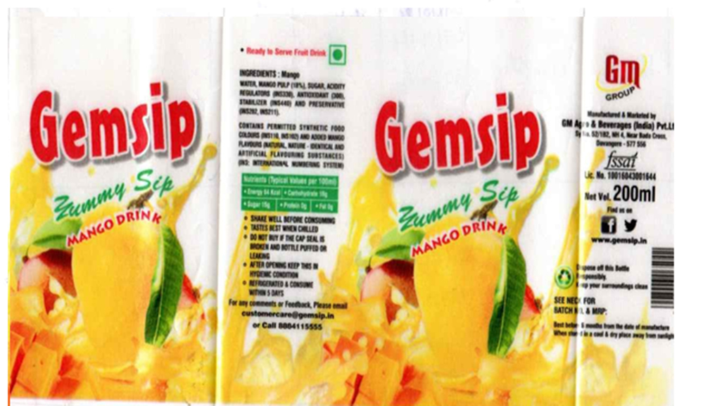 Gemsip Device mark 6121425 Trademark