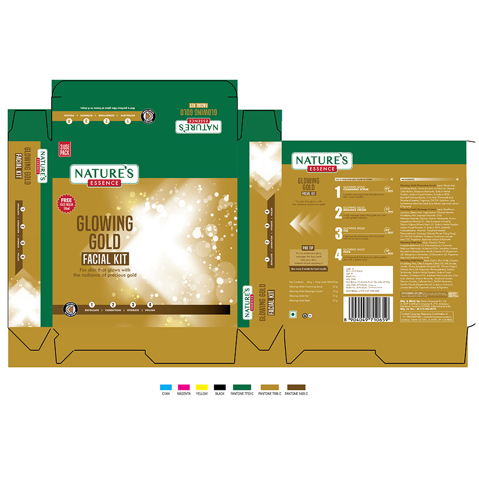 Nature's Essence Gold Mini Kit Device mark 6120399 Trademark