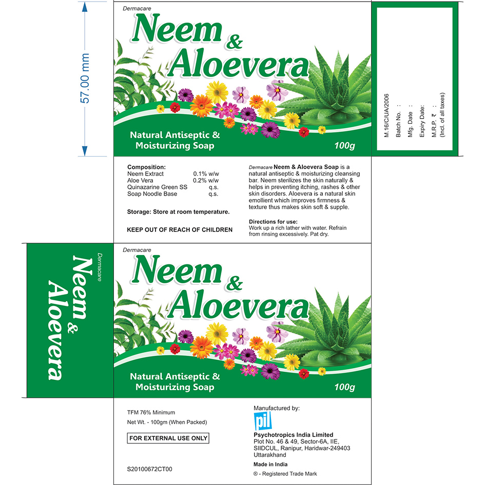 Dermacare Neem & Aloevera Device mark 6120350 Trademark