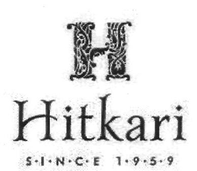 H Hitkari (label) Device mark 2410250 Trademark