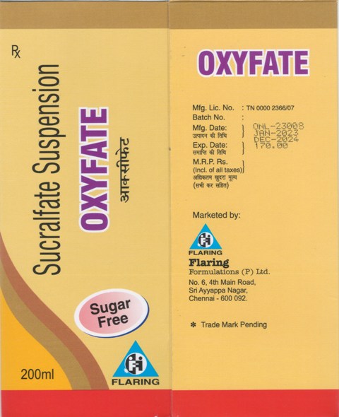 Oxyfate Device mark 6126992 Trademark