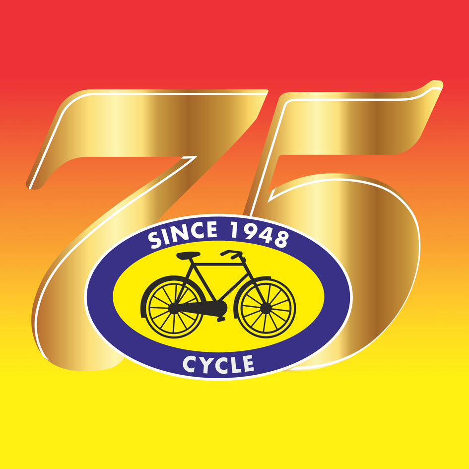 Cycle Brand 75 Years Device mark 6128642 Trademark