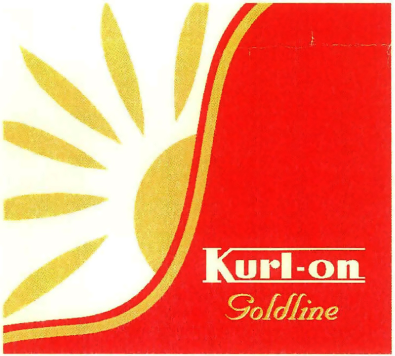 Kurl-on Goldline (with Device) Device mark 6129059 Trademark
