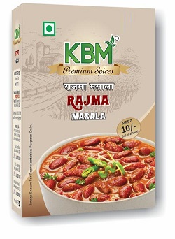 Kbm Premium Spices Rajma Masala Device mark 6131360 Trademark