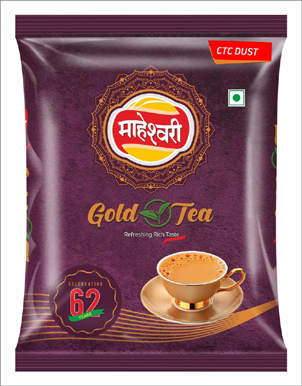 Maheshwari Gold Tea Device mark 6138818 Trademark