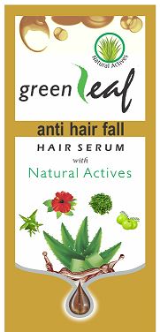 Greenleaf Anti Hair Fall Hair Serum Device mark 6139557 Trademark