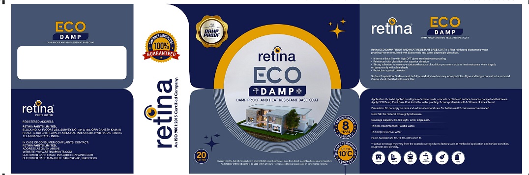 Retina Eco Damp Device mark 6140162 Trademark