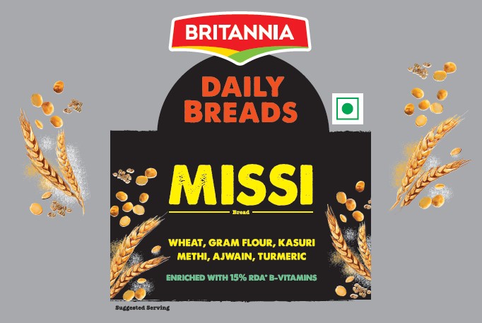 Britannia Daily Breads Missi Bread Device mark 6150994 Trademark