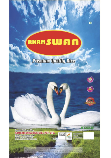 Logo Rkrm Swan As Per Color Combination Device Label Device mark 6156554 Trademark
