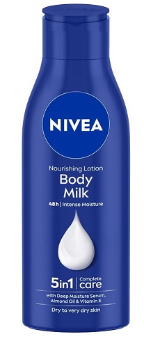 Nivea Body Milk (label) Device mark 6156630 Trademark