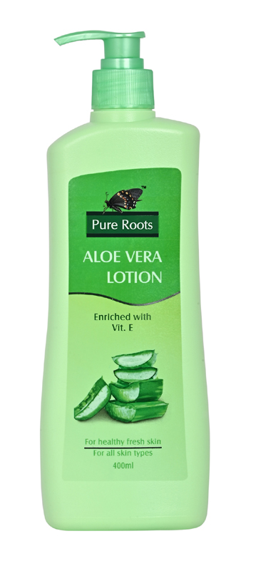 Pure Roots Aloe Vera Lotion (label) Device mark 6157194 Trademark