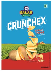 Balaji Wafers Crunchex Device mark 6158036 Trademark
