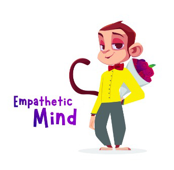 Empathetic Mind (with Device Of Monkey) Device mark 6160762 Trademark