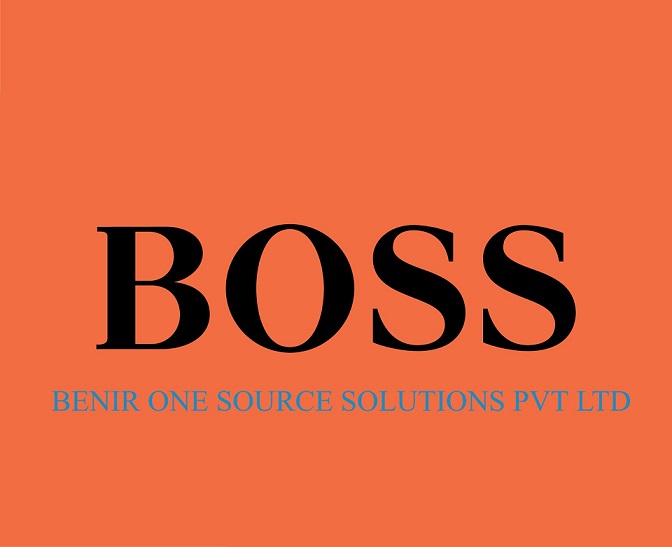 Boss - Benir One Source Solutions Pvt Ltd Logo Device mark 6161663 Trademark