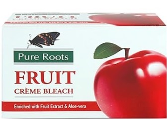 Pure Roots Fruit Creame Bleach (label) Device mark 6166827 Trademark