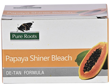 Pure Roots Papaya Shiner Bleach (label) Device mark 6166829 Trademark