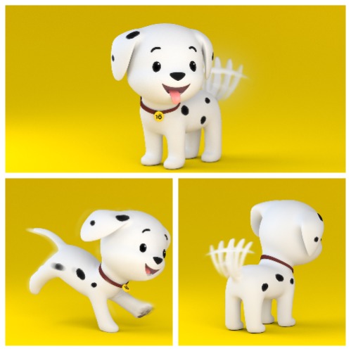 Mascot Of Dog Device mark 6167738 Trademark