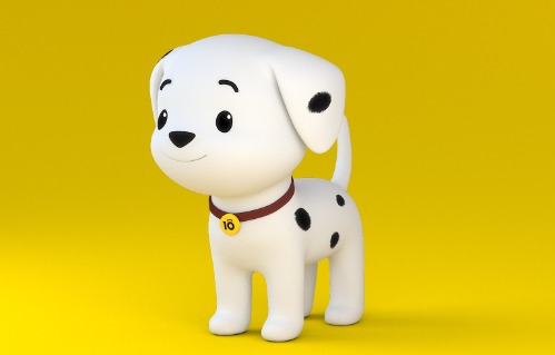 Mascot Of Dog Device mark 6167744 Trademark