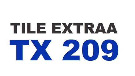 Tile Xtraa Tx 209 Device mark 6168731 Trademark