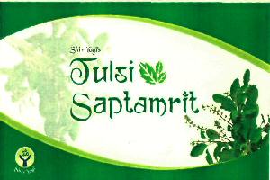 Shiv Yogi's Tulsi Saptamrit (label) Device mark 2615565 Trademark