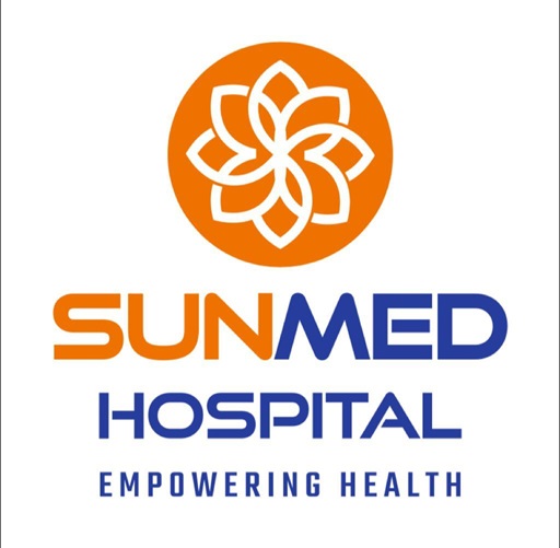 Sunmed Hospital (device Of Artistic Design) With Tagline- Empowering Health Device mark 6169318 Trademark