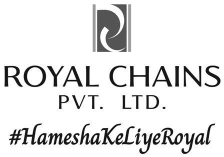 Royal Chains Pvt. Ltd. #hameshakeliyeroyal Punch Line With R Logo Device mark 6171821 Trademark