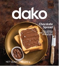 Dako Chocolate Spread Tastes Delicious Pairs Perfectly With All Things Good Device mark 6175930 Trademark