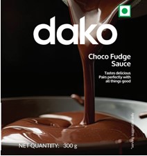 Dako Choco Fudge Sauce Tastes Delicious Pairs Perfectly With All Things Good Device mark 6175929 Trademark