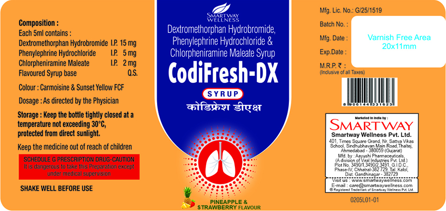 Codifresh-dx Device mark 6176127 Trademark