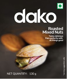Dako Roasted Mixed Nuts Tastes Delicious Pairs Perfectly With All Things Good Device mark 6176243 Trademark