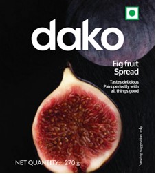Dako Fig Fruit Spread Tastes Delicious Pairs Perfectly With All Things Good Device mark 6176245 Trademark