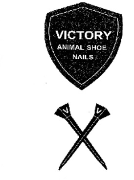 Victory Animal Shoe Nails Device mark 6176972 Trademark