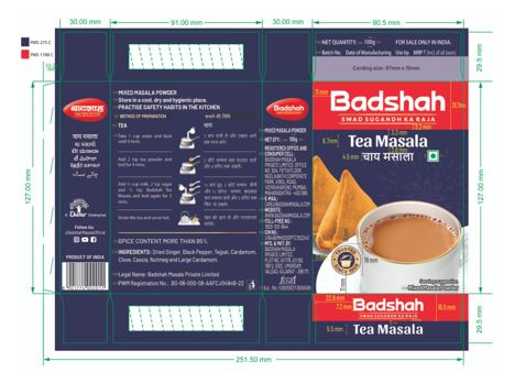 Badshah Tea Masala Device mark 6179469 Trademark