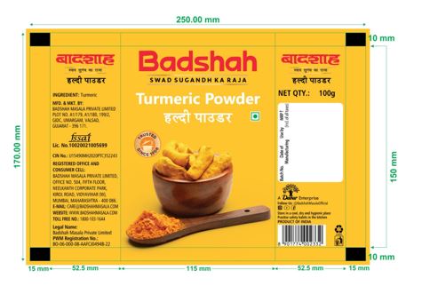 Badshah Turmeric Powder Device mark 6179471 Trademark