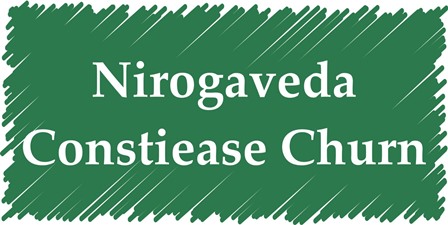 Nirogaveda Constiease Churn Device mark 6183633 Trademark