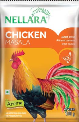 Nellara - Chicken Masala Device mark 6191200 Trademark