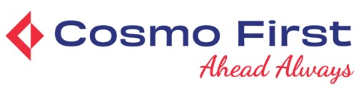 Cosmo First Ahead Always Logo Device mark 6192484 Trademark