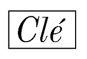 Clé Device mark 6195175 Trademark