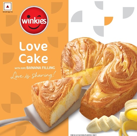 Winkies, Love Cake (label) Device mark 6195692 Trademark